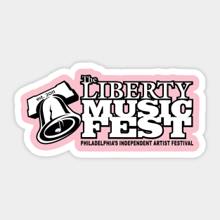 Liberty Musicfest - light shirts Sticker